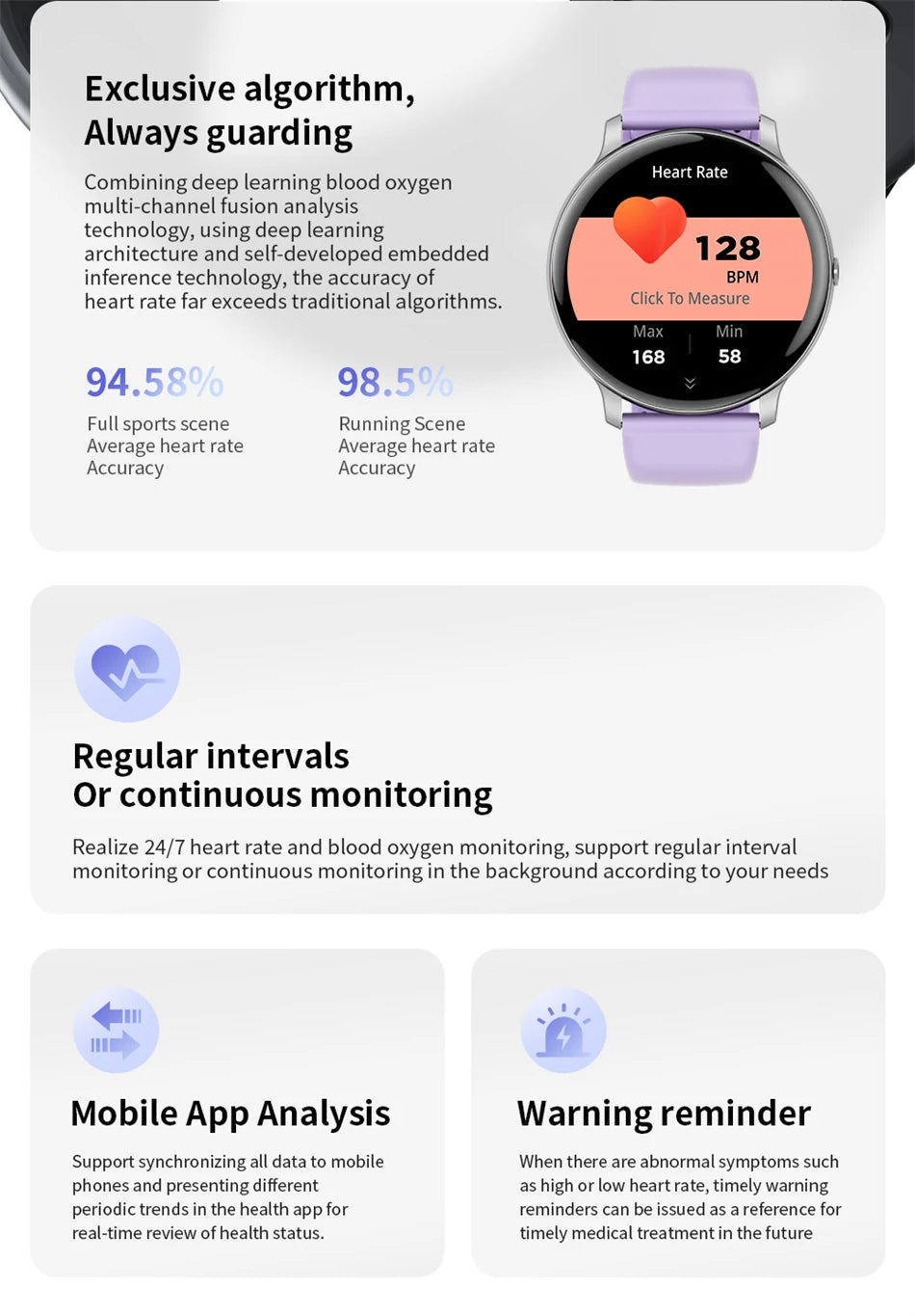 Smartwatch Unisexe 1.39" Appels Messages Sport Calories Météo Cadran DIY Personnalisable Homme Femme Étanche | Smartwatch Unisexe Multifonction Premium