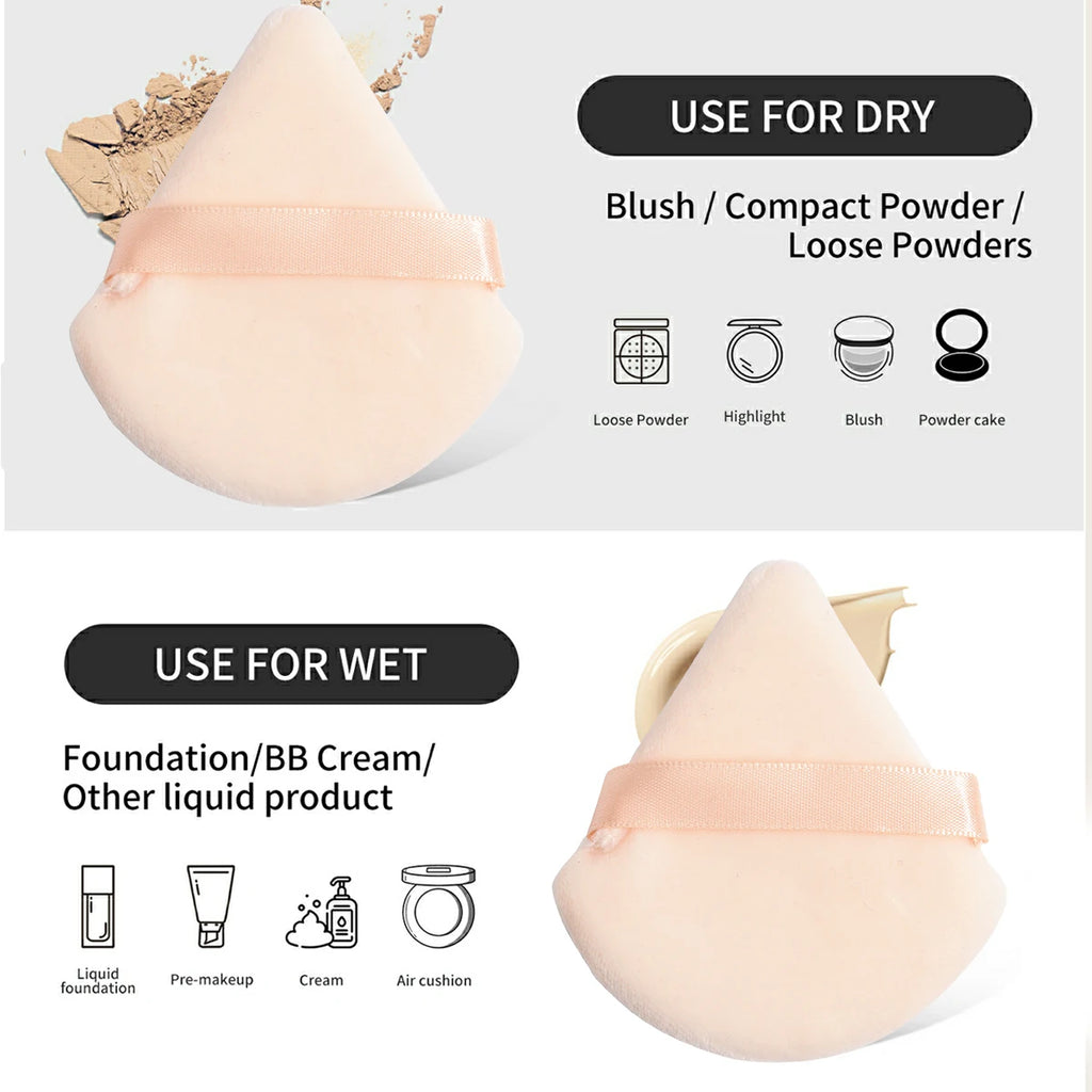 Kit Outils Maquillage 11 Pcs MAANGE – 4 Pinceaux, Puff Poudre, Éponge, Coussin d’Air & Correcteur | Set Complet Fard à Paupières