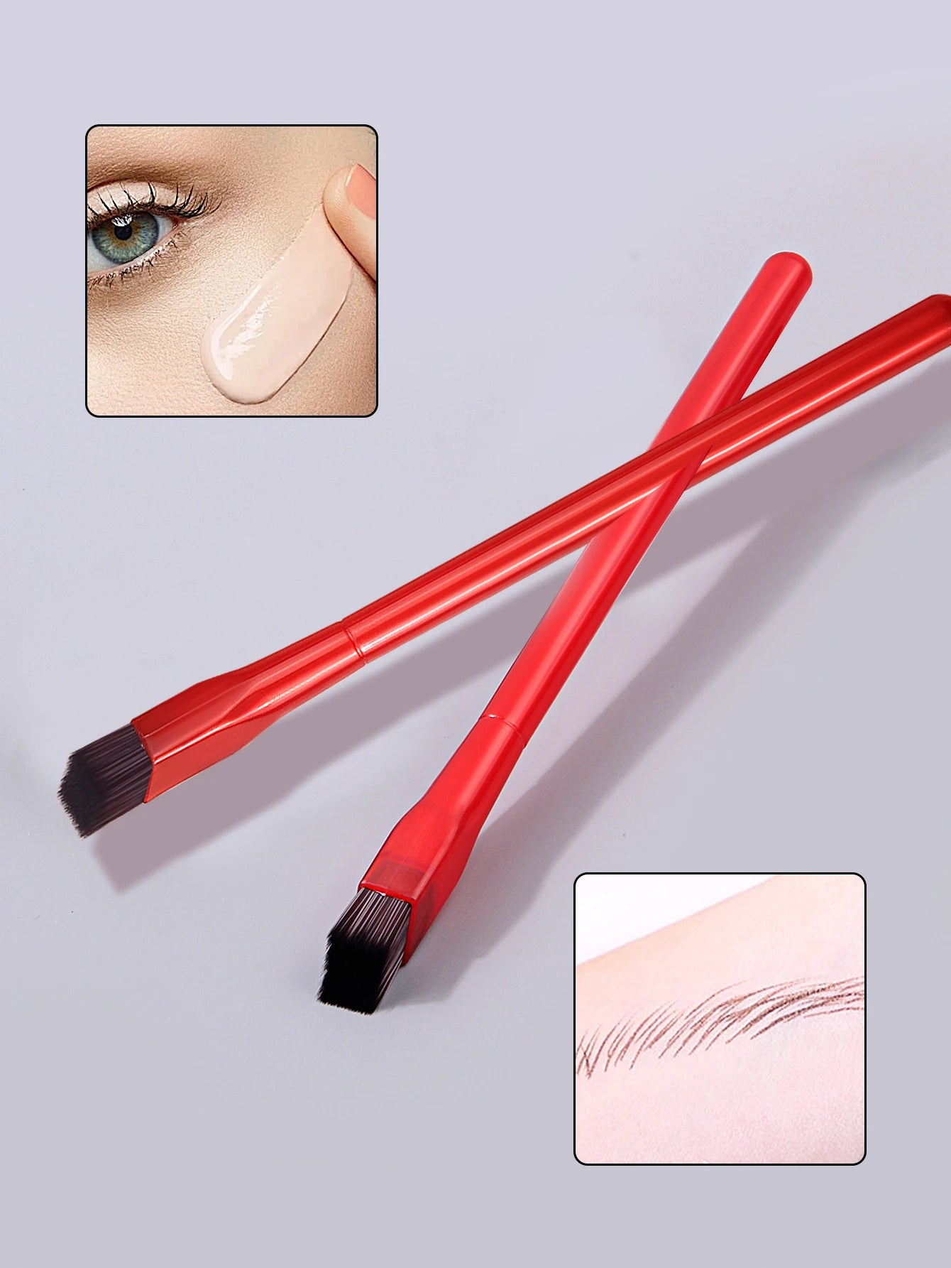 Pinceau Sourcils Bionic Fiber 3D – Biseauté Angulaire | Dessin Naturel & Précis 2025