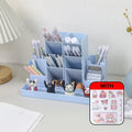 Porte-Stylos Bureau Organisateur Desktop – Support Crayons Papeterie École Accessoires