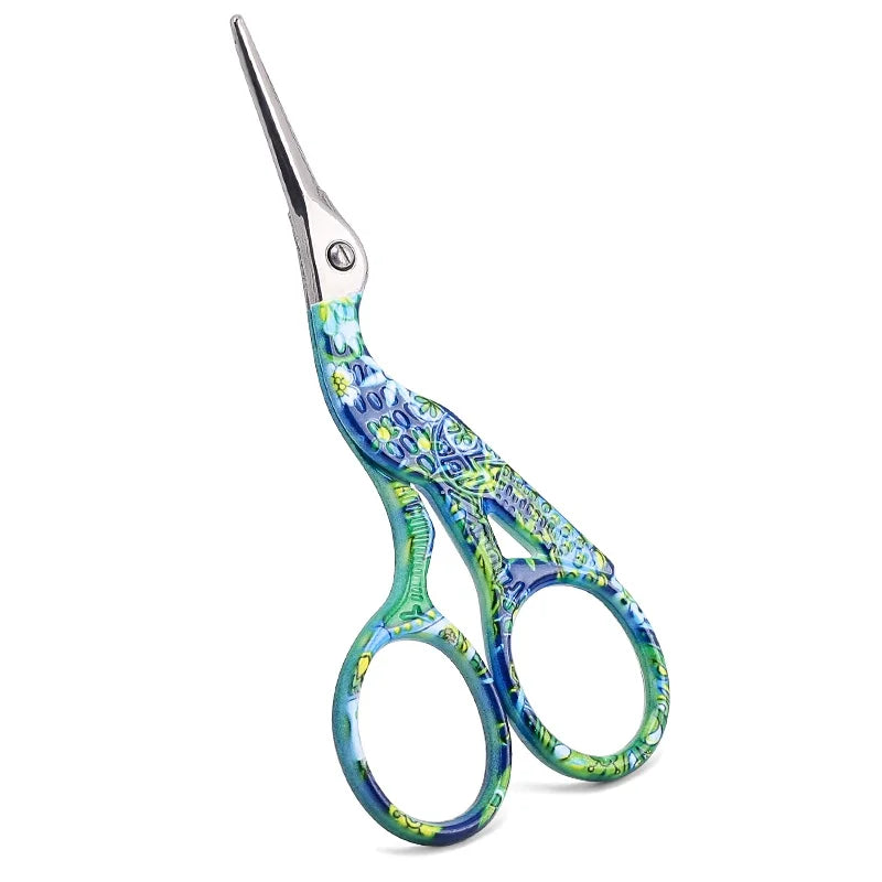 Ciseaux Sourcils & Cils Maquillage Inox – Coupe-Poils Visage & Cuticules Manucure | Outil Beauté Multifonction