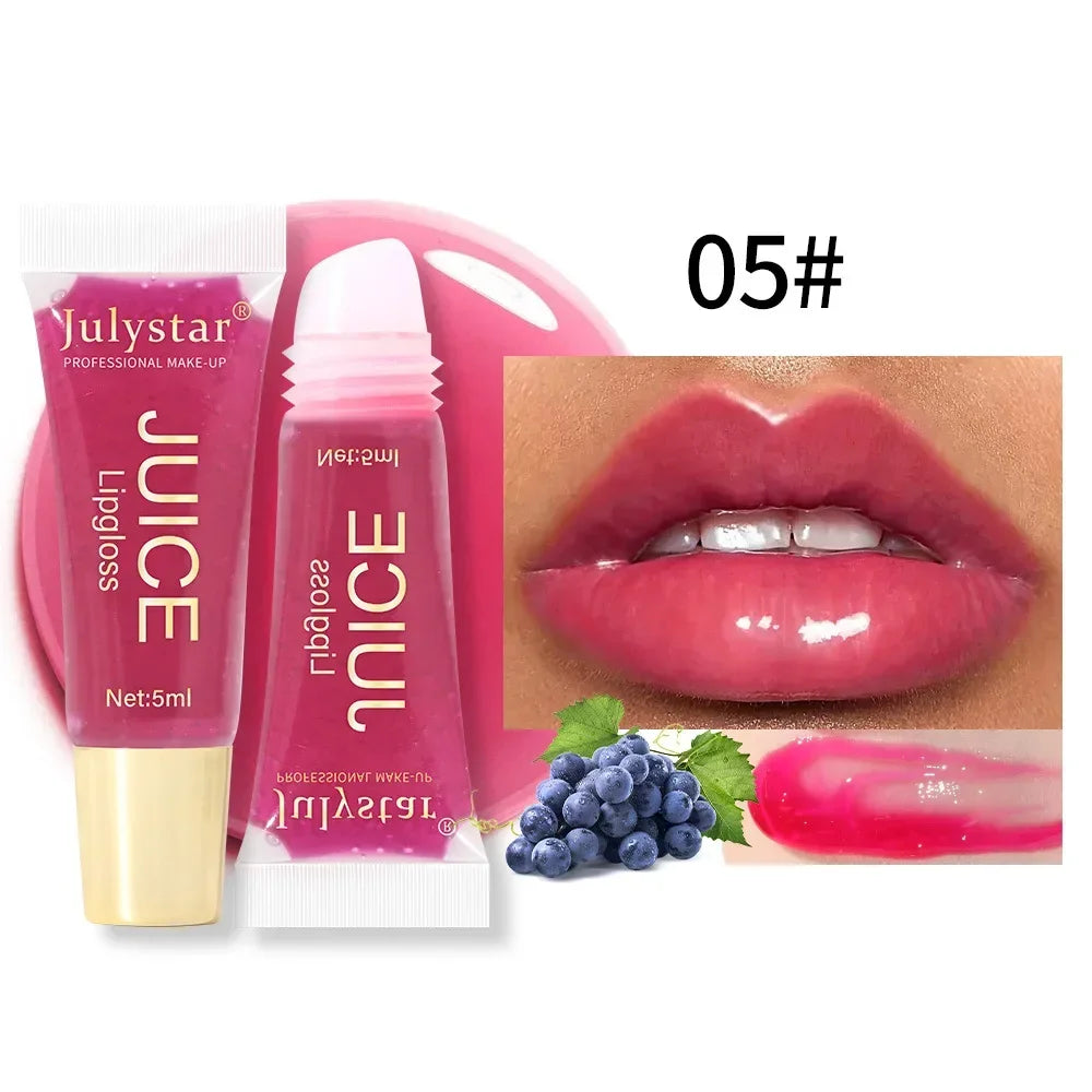 Gloss Lip Oil Nude Brun Repulpant – Hydratant Fruit Transparent | Lèvres Douces & Brillantes