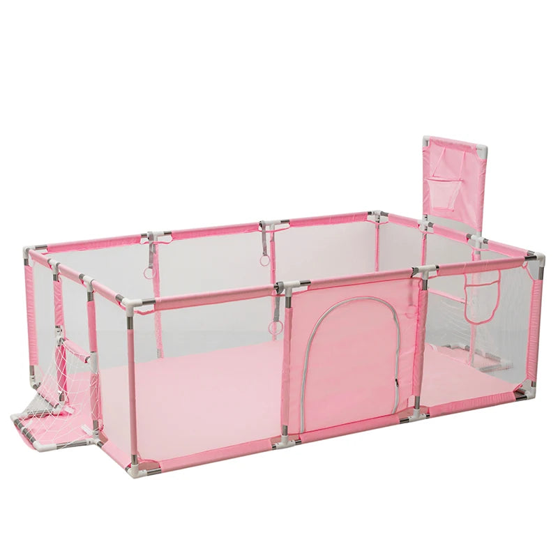 IMBABY Parc Bébé Sécurisé – Barrière de Protection Enfant | Piscine à Balles, Aire de Jeux Modulable Nouveau-Né