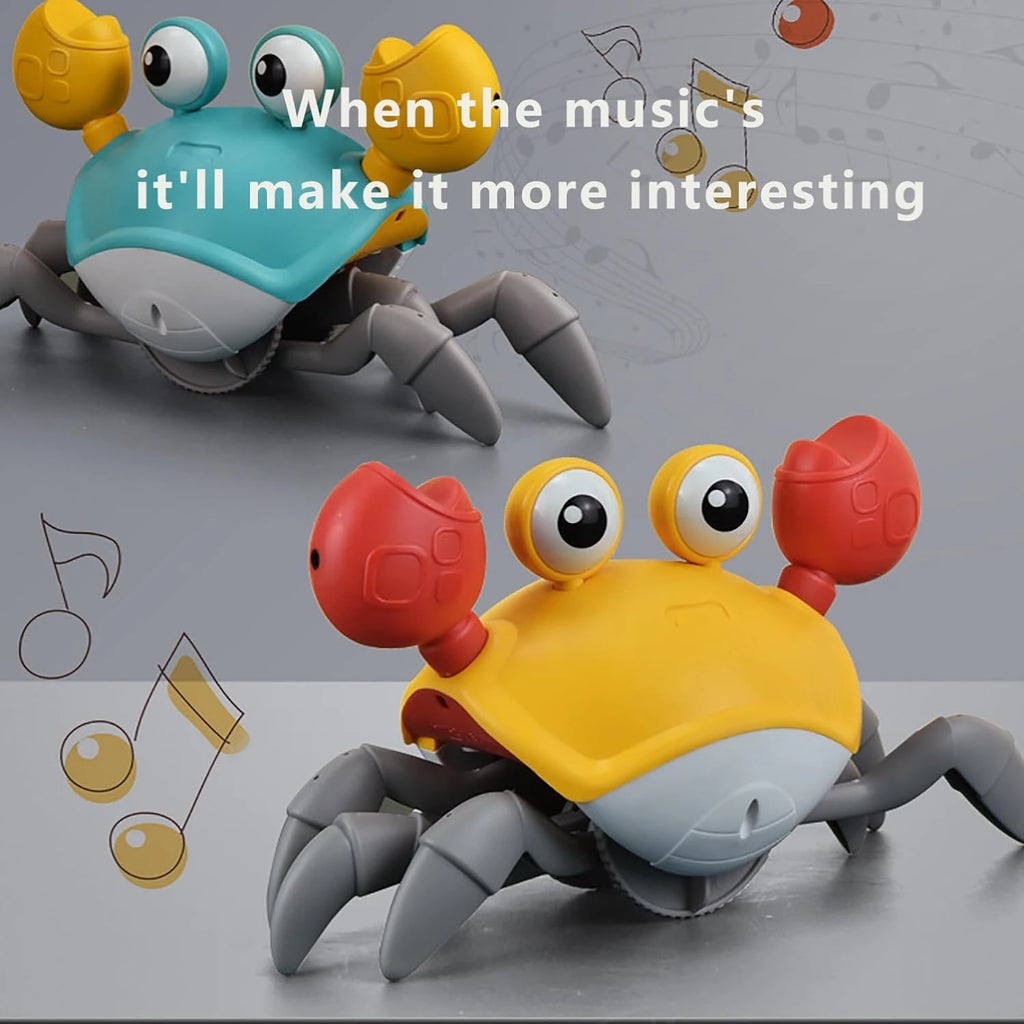Jouet Interactif Crabe Dansant Chien & Chat Sons Musicaux – Stimulant & Amusant | Jouet Électronique Animaux de Compagnie