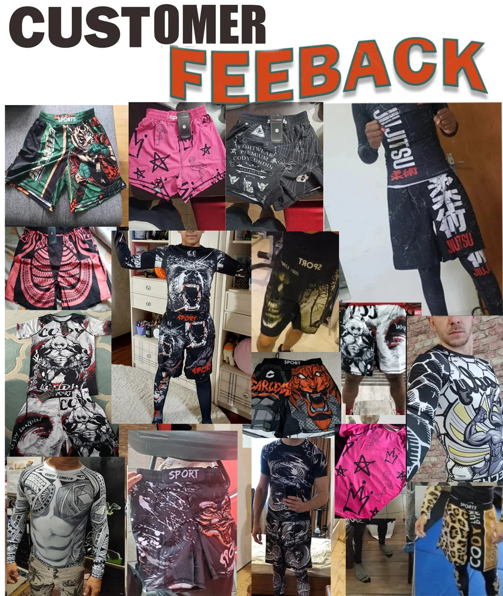 Leggings de Compression Homme - BJJ, Grappling & Fitness
