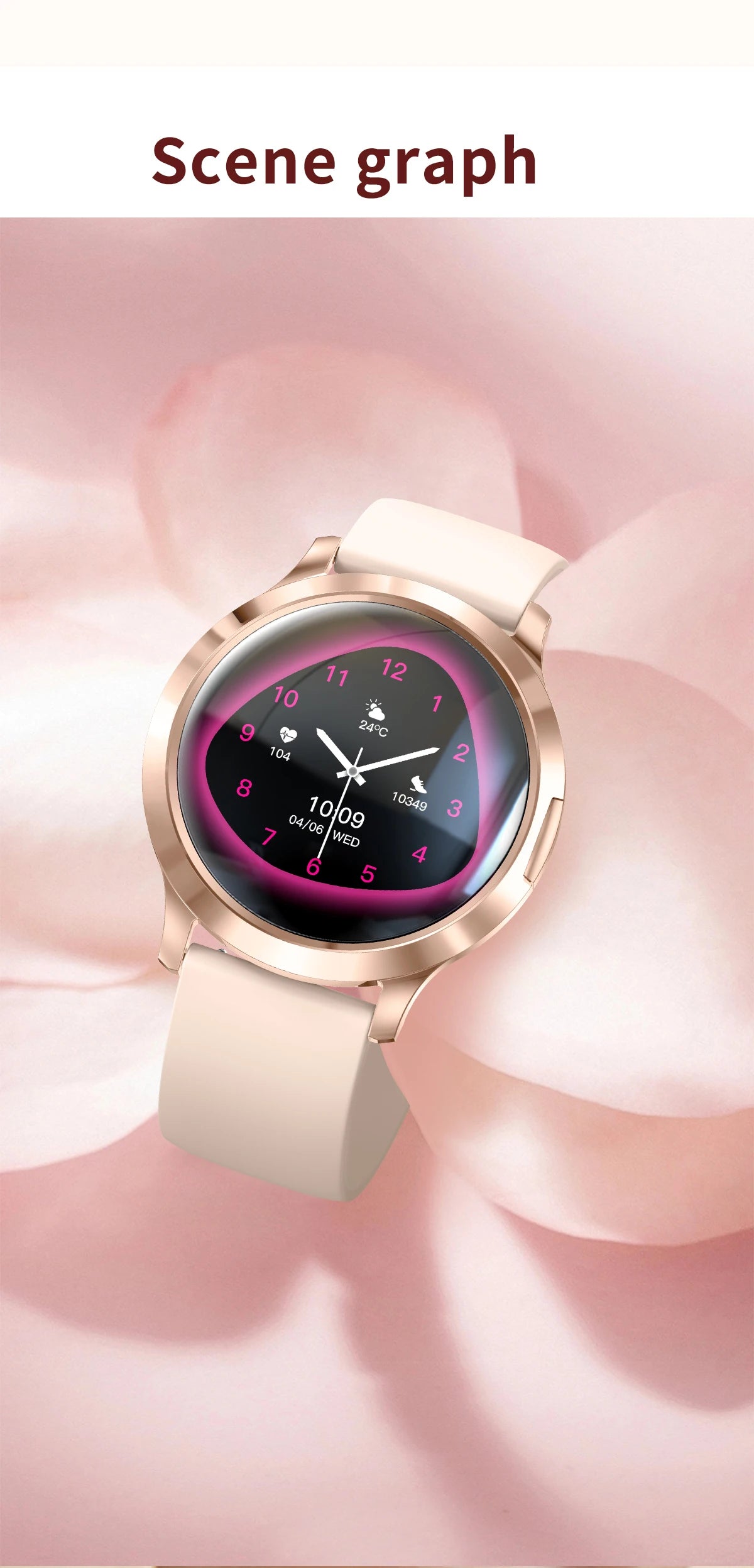 Smartwatch AMOLED 1.32" Unisexe 2025 – Cadran Personnalisable, Appels Bluetooth & Suivi Cardio | Sport & Fitness | Homme & Femme