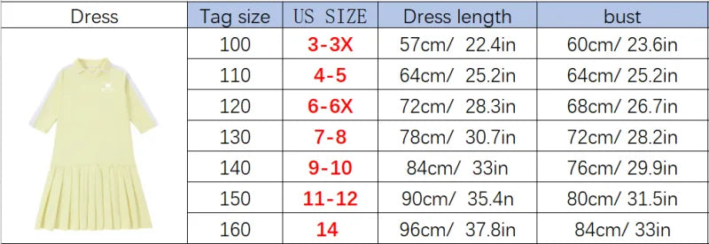 Tenue Golf Enfant Coton Plissé Unisexe – Ensemble Chemise Robe Sport Casual Famille Assortie SS 2025
