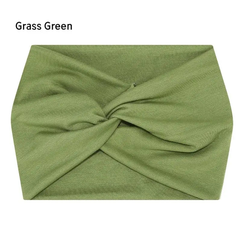 Bandeau Cheveux Large Élastique Femme – Sport, Yoga, Running & Maquillage | Turban Anti-Transpiration | Multiusage Tendance