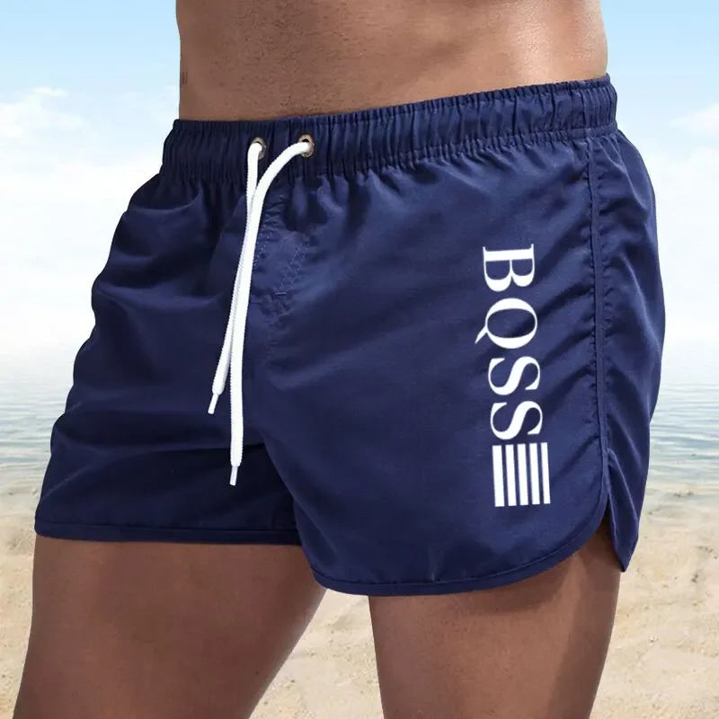 Short de Bain Homme Séchage Rapide Respirant Filet – Surf Plage Fitness Natation Taille Élastique Été | Mode Homme Aquatique