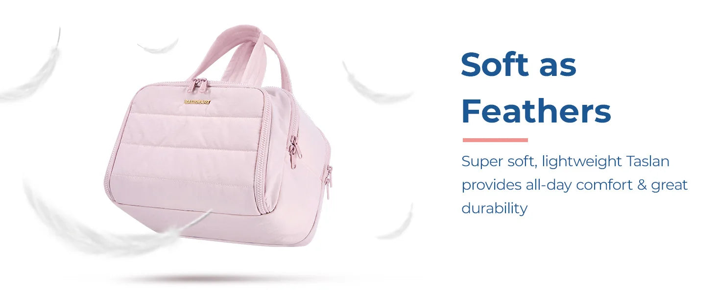 Sac Toilette Voyage BAGSMART – Grande Capacité | Trousse Cosmétique avec Poignée