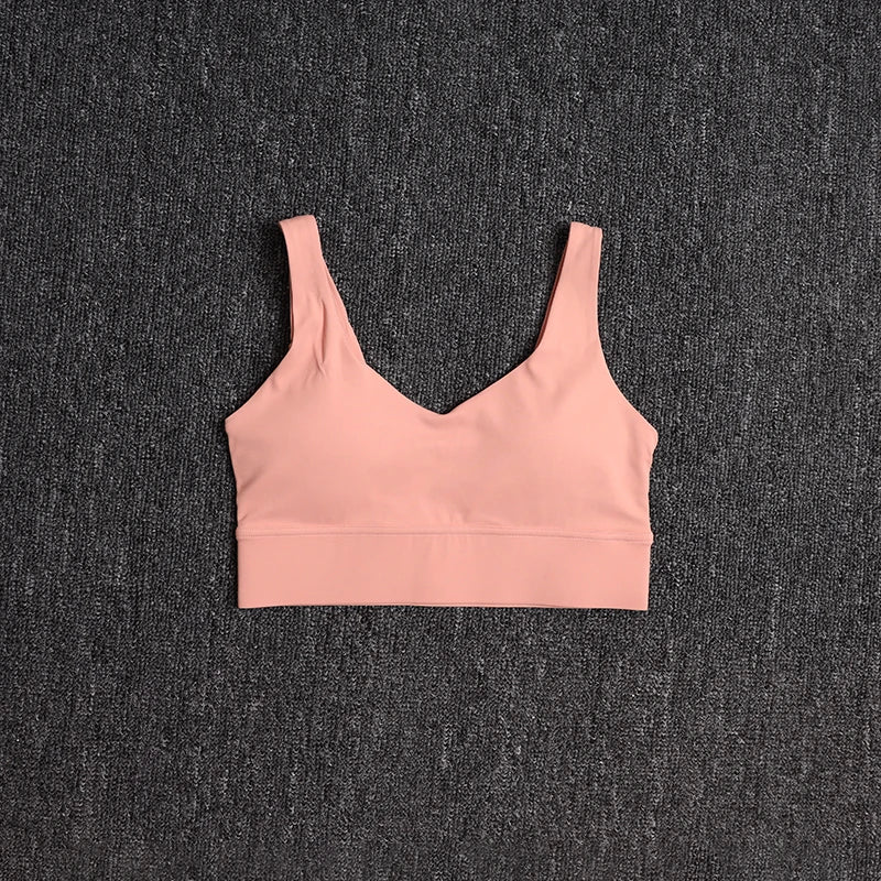 Brassière Sport Femme Dos Nu Sexy – Anti-Choc, Sans Manches | Yoga, Running & Gym | Top Fitness Gainant & Respirant