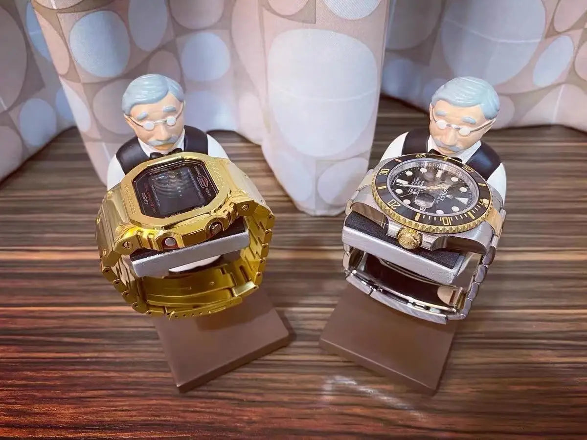 Présentoir Montre Verre Créatif – Support Organisateur Rangement Montres Cadeau Idée