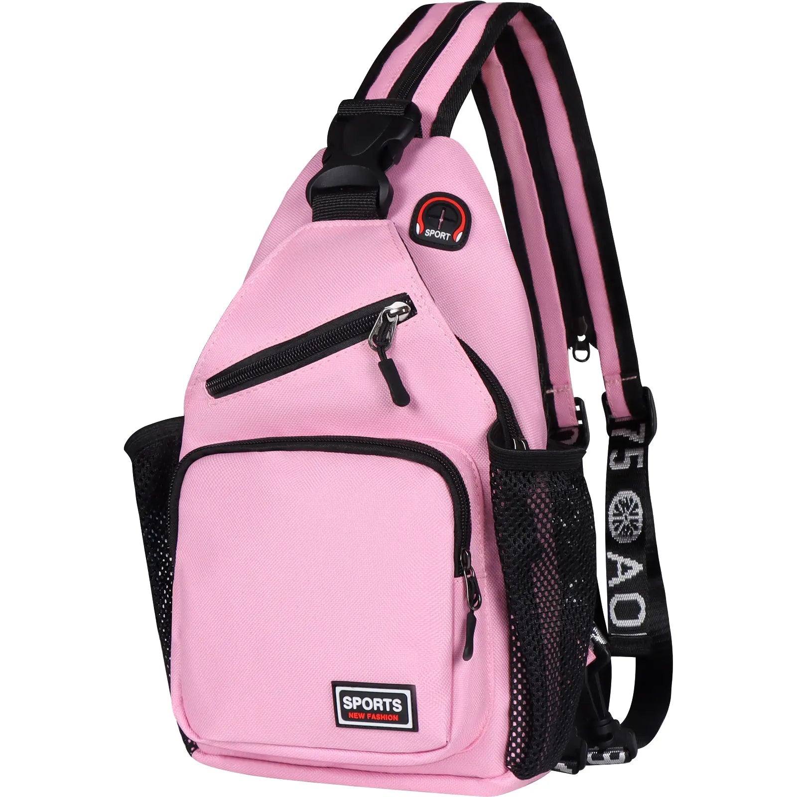 Sac Poitrine Femme Crossbody Tendance – Prise Casque & Poche Téléphone Bandoulière Chic
