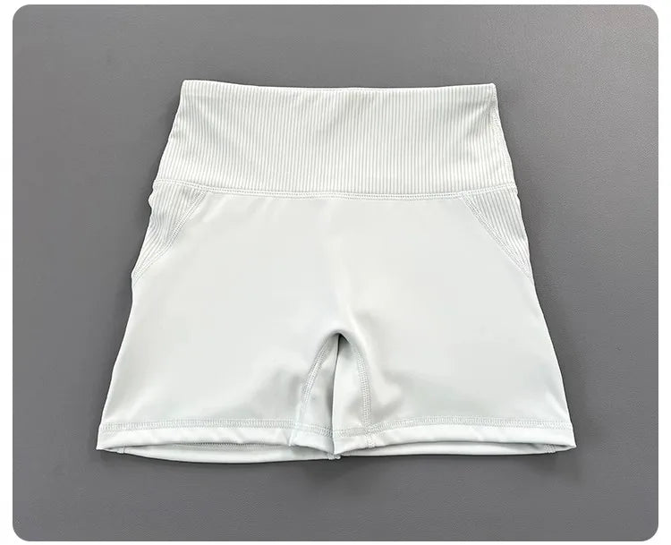 Legging Court 3/4 Femme Taille Haute – Séchage Rapide | Running, Fitness & Yoga Été | Effet Seconde Peau Confortable