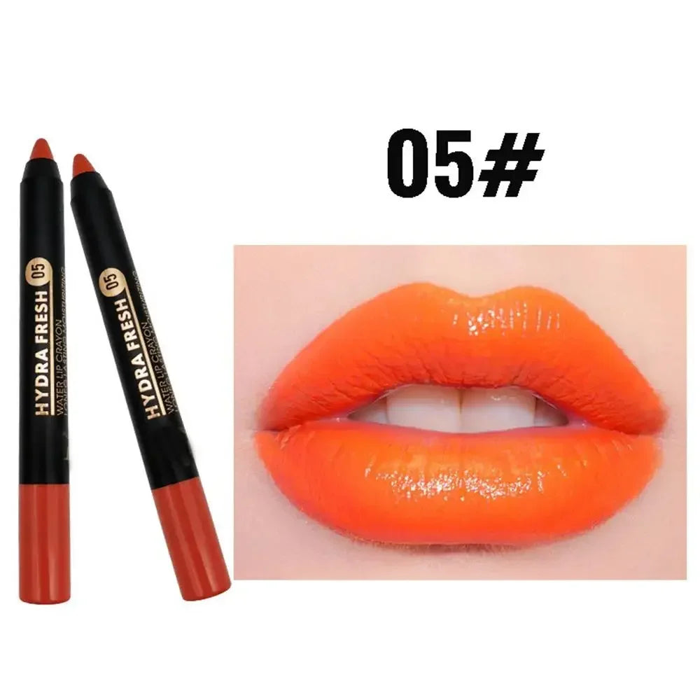 Crayon Rouge à Lèvres Mat Velvet 9 Couleurs – Longue Tenue Waterproof | Lip Tint Nude Hydratant Sexy