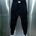 Jogger Sport Homme Style Coréen Cordon – Casual, Confortable & Tendance | Running, Gym & Fitness | Pantalon Noir