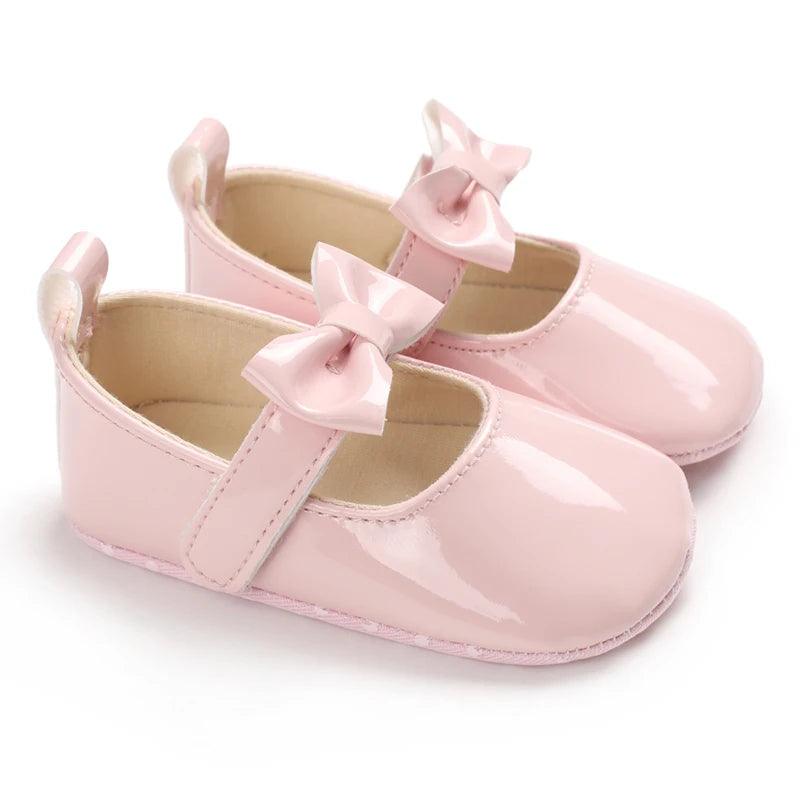 Chaussures Bébé Fille Rose Semelle Souple – Ballerines Légères Confortables Premiers Pas Casual