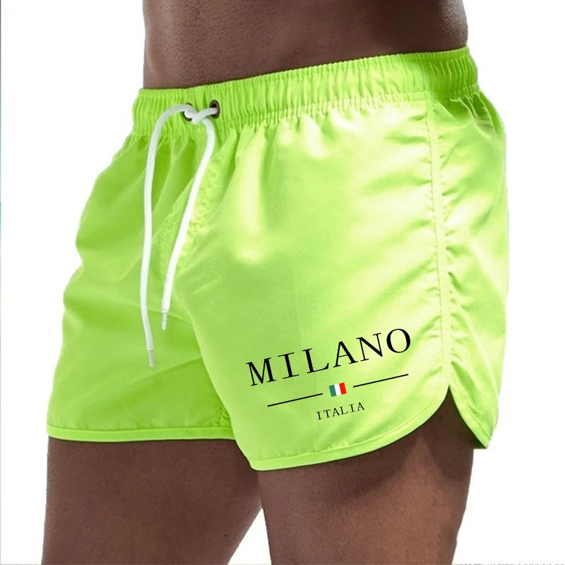 Kurze Herren-Badehose Strand Sommer Bedruckt Urban Schnelltrocknend Leicht Schwimmen Surfen Joggen Lässig Mode Trend – Premium Multifunktions-Boardshorts | Herren-Sommermode Premium