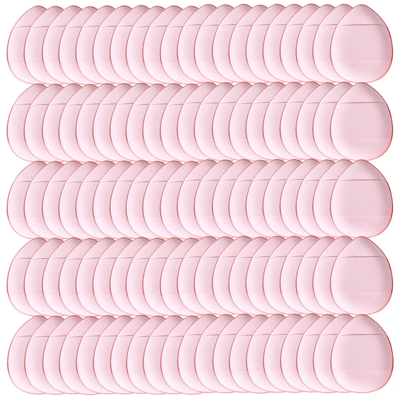Mini Éponges Doigt Puff Maquillage – Lot 50 ou 100 Pcs | Fond de Teint & Correcteur Air Cushion Sec & Humide