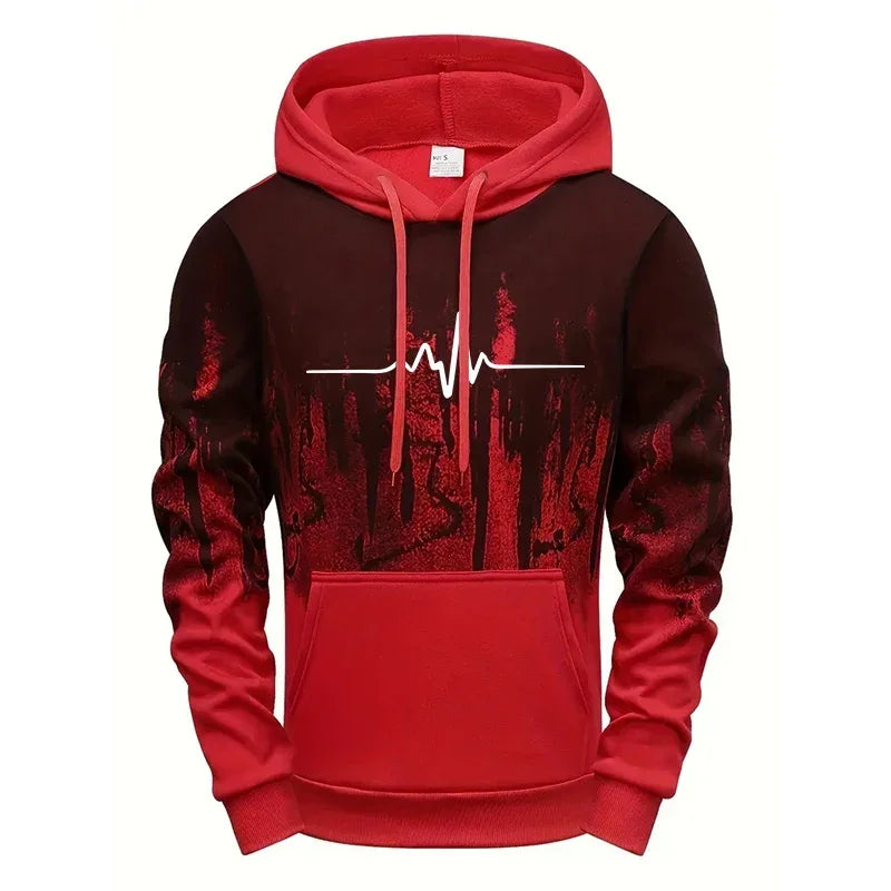 Herren-Trainingsanzug 2-teilig Hoodie + Jogginghose Casual Sport Komfort Alltag Mode Vielseitig Premium – Komplettes Sportoutfit | Herren Sportmode Premium