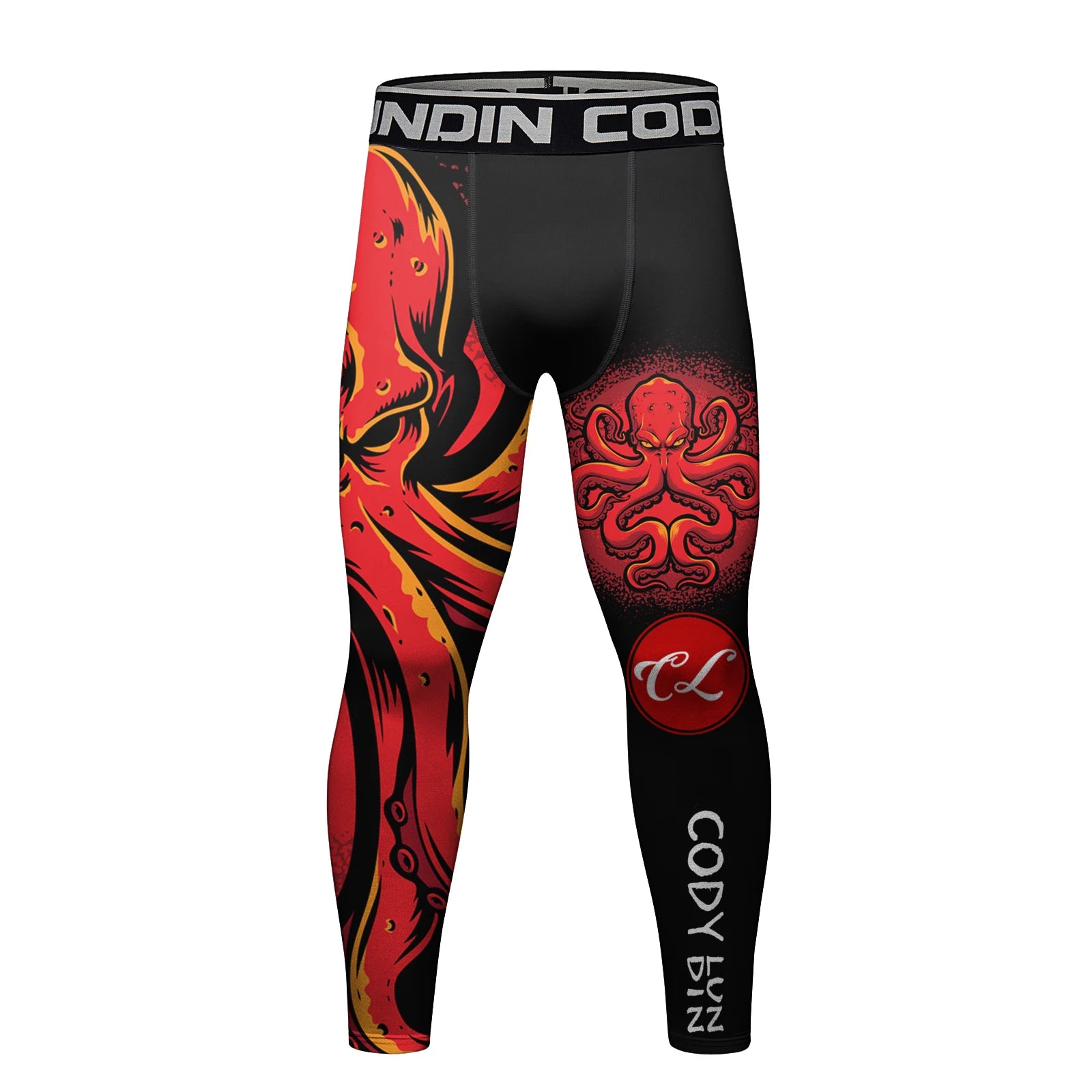 Kompressions-Leggings für Herren – BJJ, Grappling & Fitness