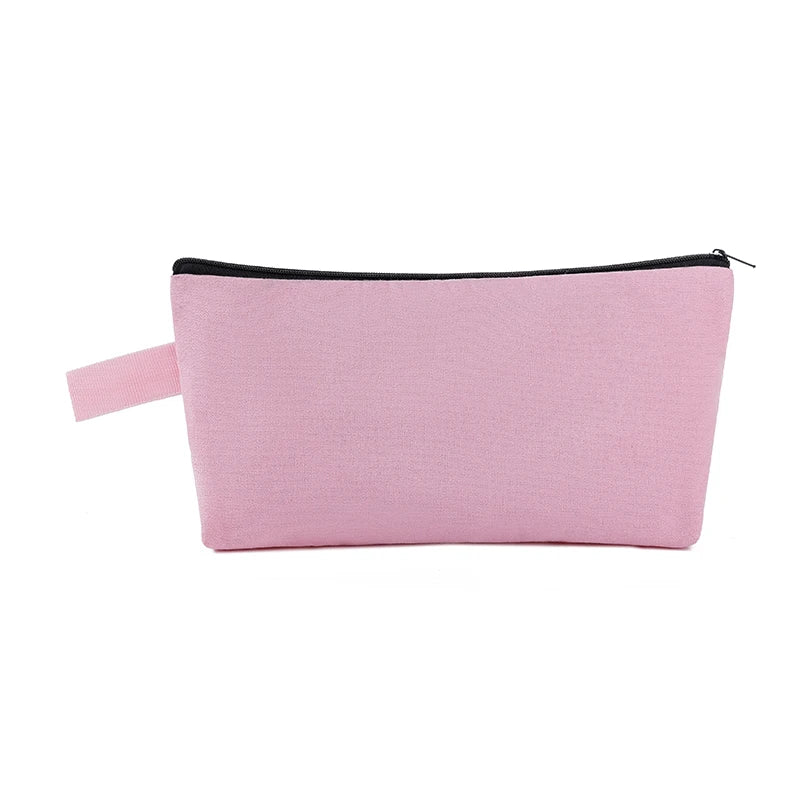 Pochettes Zippées Maquillage Colorées – Lot 1/2/3/5/10 Trousses Voyage Cosmétiques Papeterie