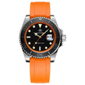 Montre Homme ADDIESDIVE AD2040 Quartz Plongée 41mm – Super Lumineuse 200M Caoutchouc Calendrier