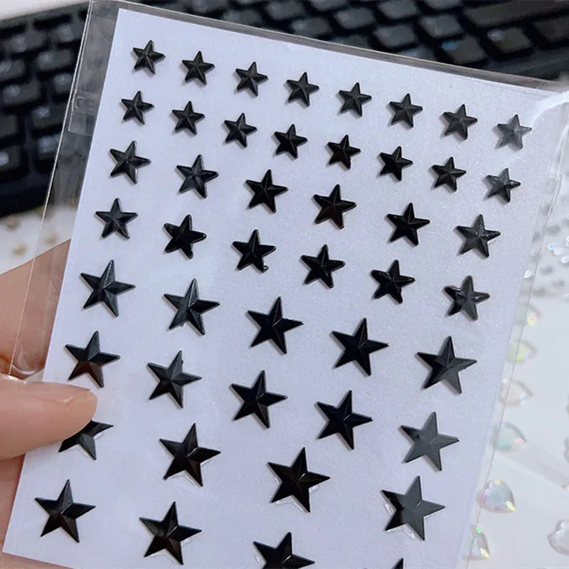 Stickers Strass Visage Jetables – Diamants Acryliques Crystal Larme & Yeux | Maquillage Scène & Festival
