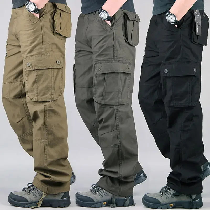 Pantalon Cargo Tactique Homme Coton Camouflage Grande Taille Outdoor Travail Randonnée Résistant Multipoches Confortable Durable – Cargo Tactique Premium Outdoor | Mode Homme Outdoor Tactique Premium
