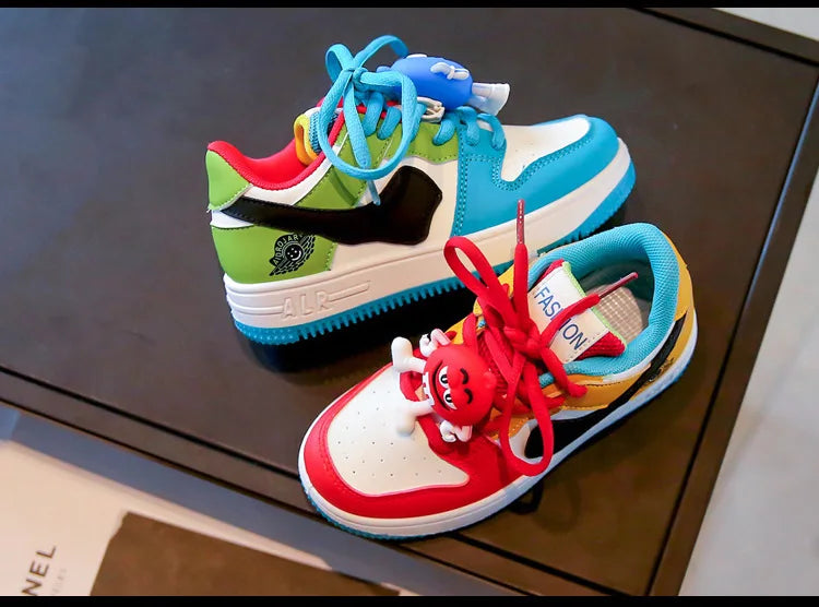Baskets Enfant 4 Saisons – Chaussures Sport Basketball Garçon Fille Toutes Saisons