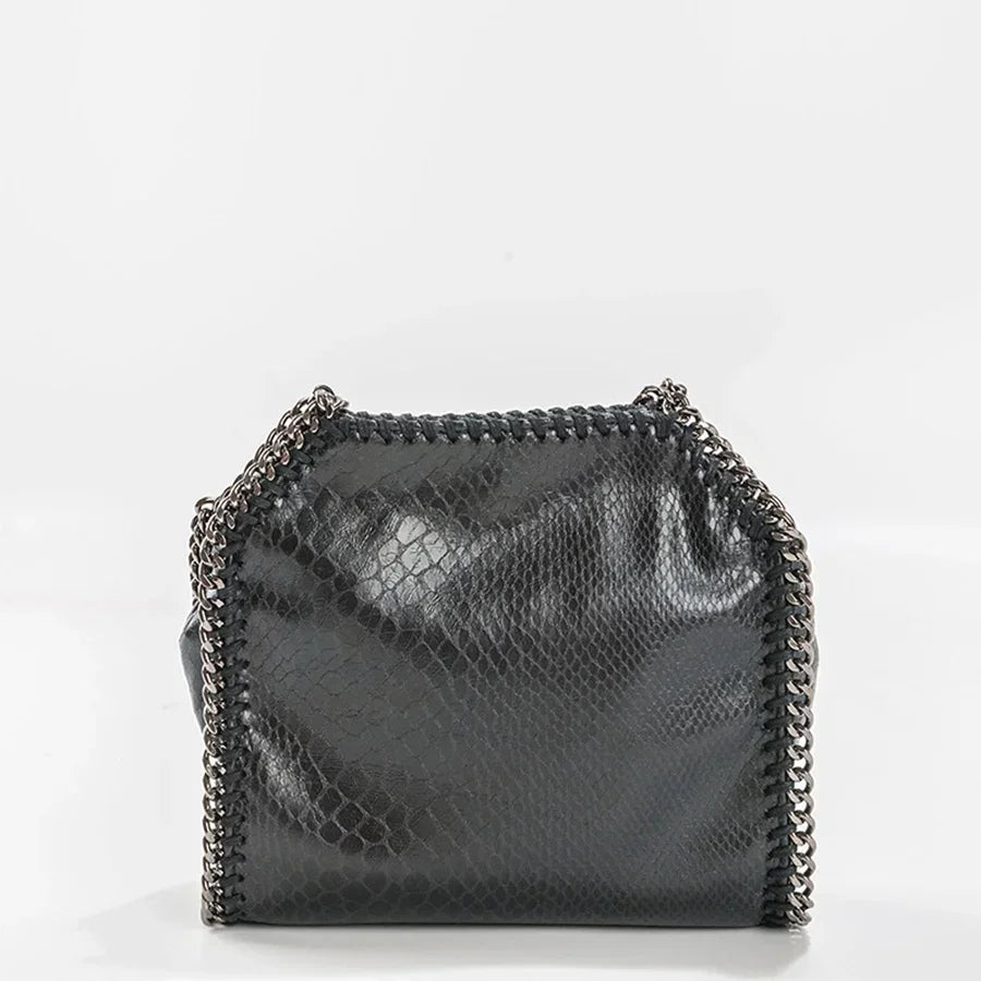 Damen-Handtasche, gesteppt, Kette – Umhängetasche Designer Luxus Chic