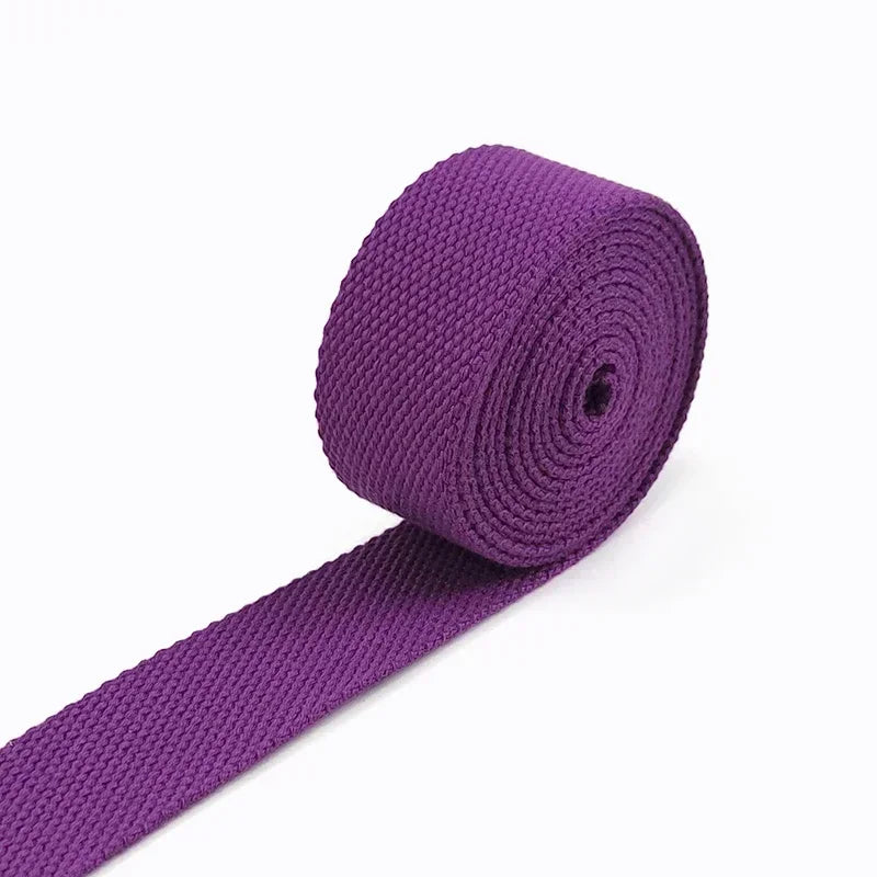 Sangle Coton 8M – Ruban Toile 20-50mm Couture DIY Sac Ceinture Bretelle Accessoires