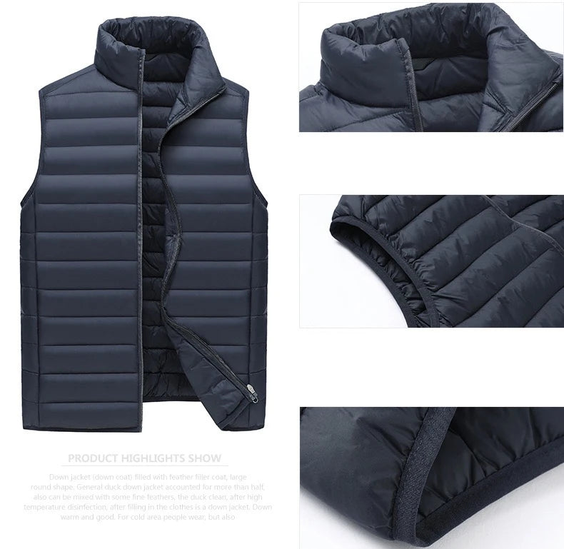 Doudoune Légère Unisexe Manches Longues Zip Broderie Logo Capuche – Coupe-Vent Chaude Printemps Automne Sortie | Mode Homme & Femme Premium