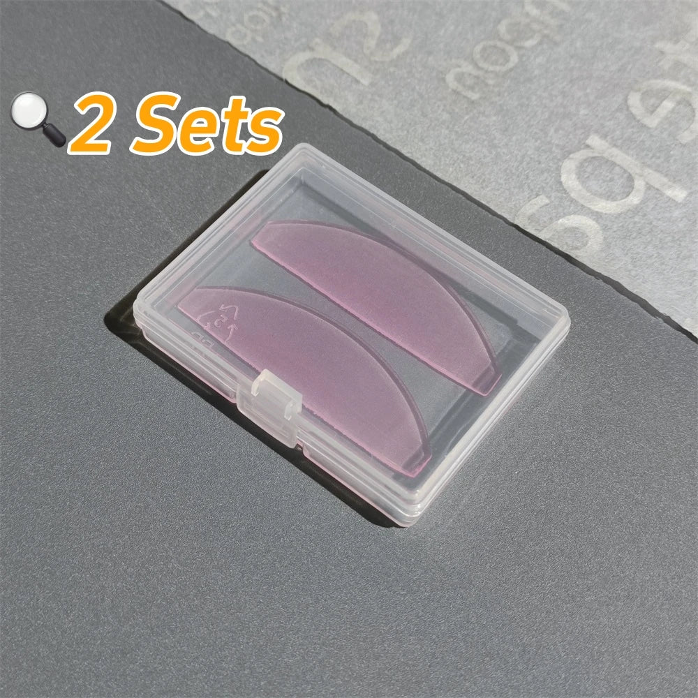 Tiges Silicone Lash Lift Lomansa Korea – 1 Paire Réutilisable | Boucleurs Cils Permanente & Pads Adoucissants