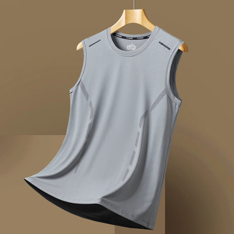 Débardeur Homme Sport Séchage Rapide Sans Manches Basketball Gym Respirant Léger Grande Taille Été – Tank Top Fitness Tendance | Mode Homme Sport