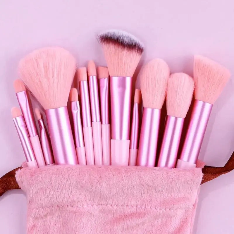 Set Pinceaux Maquillage Professionnel – Fond de Teint, Poudre, Fard à Paupières & Kabuki | Ultra-Doux & Précis