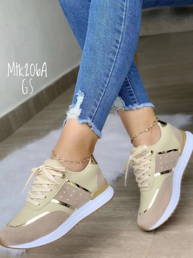 Sneakers Plateforme Femme Running Grande Taille 2025 – Sport Casual Outdoor Confortables