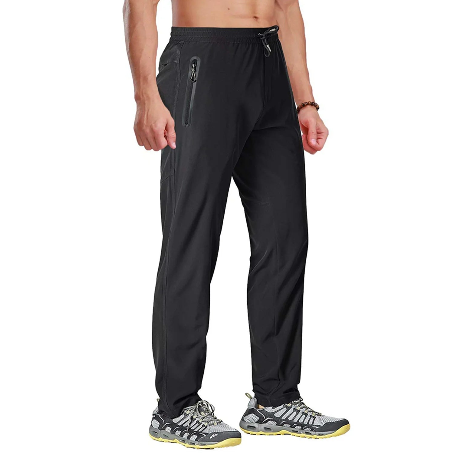 Pantalon Outdoor Homme Séchage Rapide Straight Running Randonnée Élastique Léger Yoga Fitness Jogger Performant Confortable Intemporel – Pantalon Outdoor Premium Séchage Rapide Randonnée | Mode Homme Outdoor Sport Premium