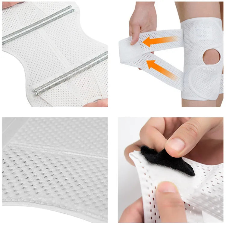 Genouillère Sport Élastique Compressive Unisexe – Maintien Articulations, Arthrite & Protection Genou | Fitness, Volley & Running