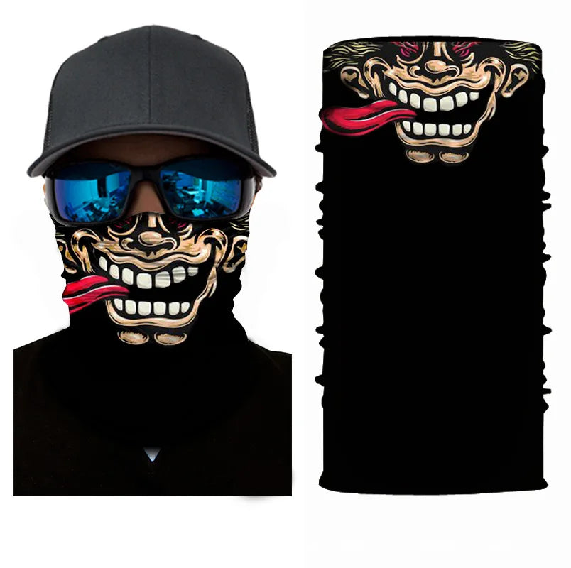 Tour de Cou Cagoule Multifonction – Bandana Sans Couture Coupe-Vent | Vélo, Ski, Moto, Randonnée & Snowboard