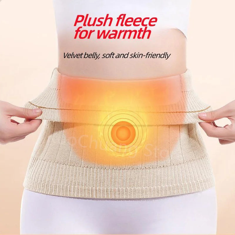Ceinture Lombaire Chauffante Cachemire & Laine – Maintien Dos & Protection Ventre | Fitness, Sport & Confort Hiver