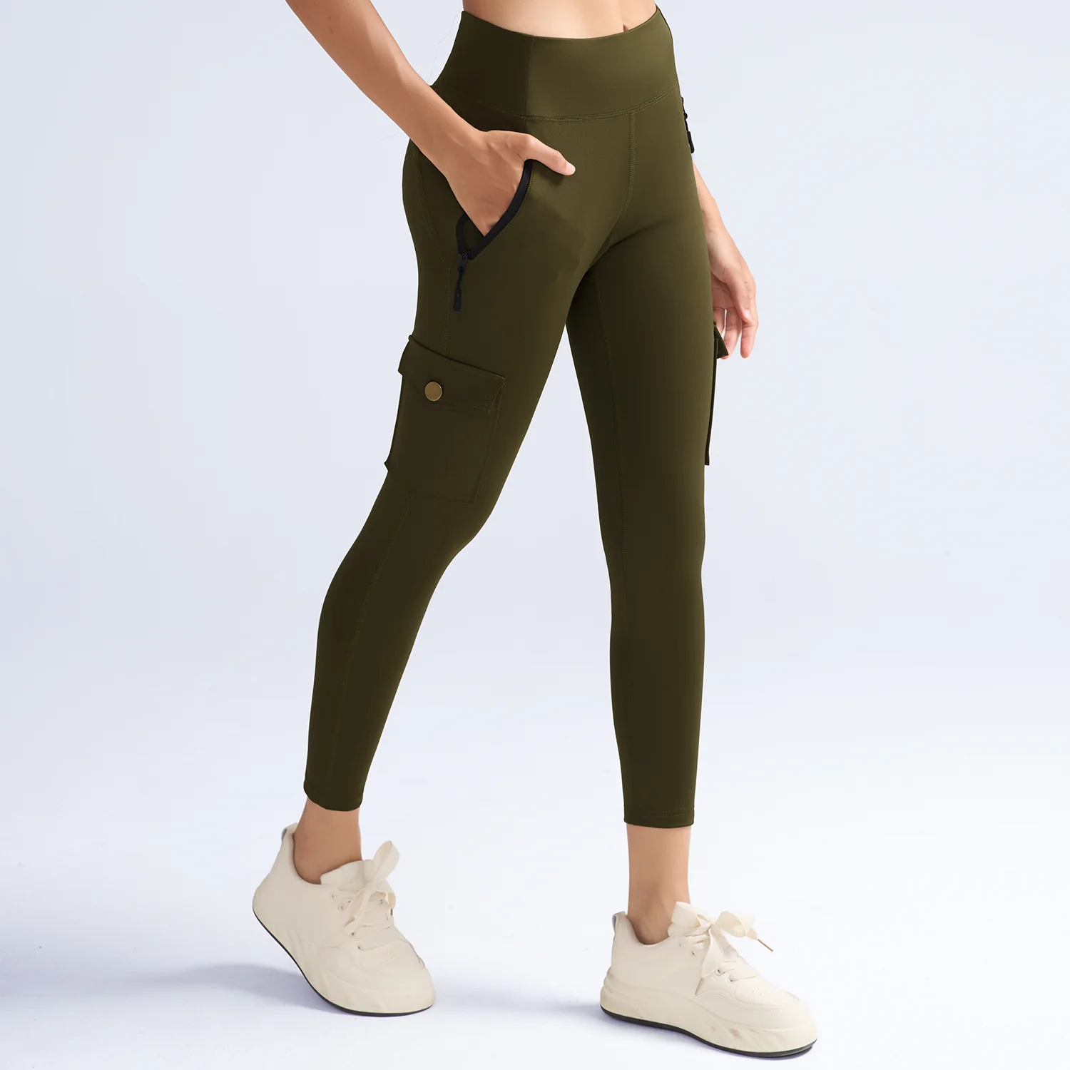 Damen Shaping-Leggings mit Taschen – Push-up-Effekt, Fitness & Streetwear | 1er- oder 3er-Pack