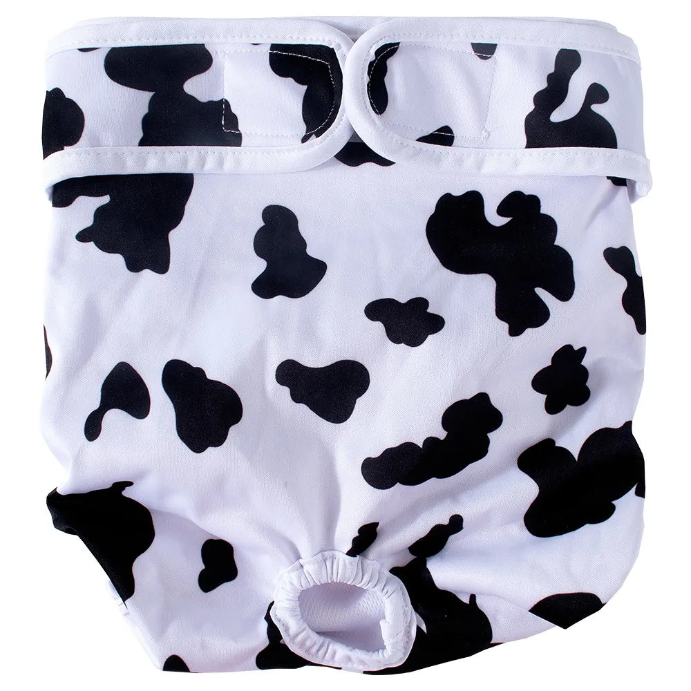 Couche Chienne Lavable BIAI – Culotte Physiologique Étanche Soie Glacée Douce Réutilisable