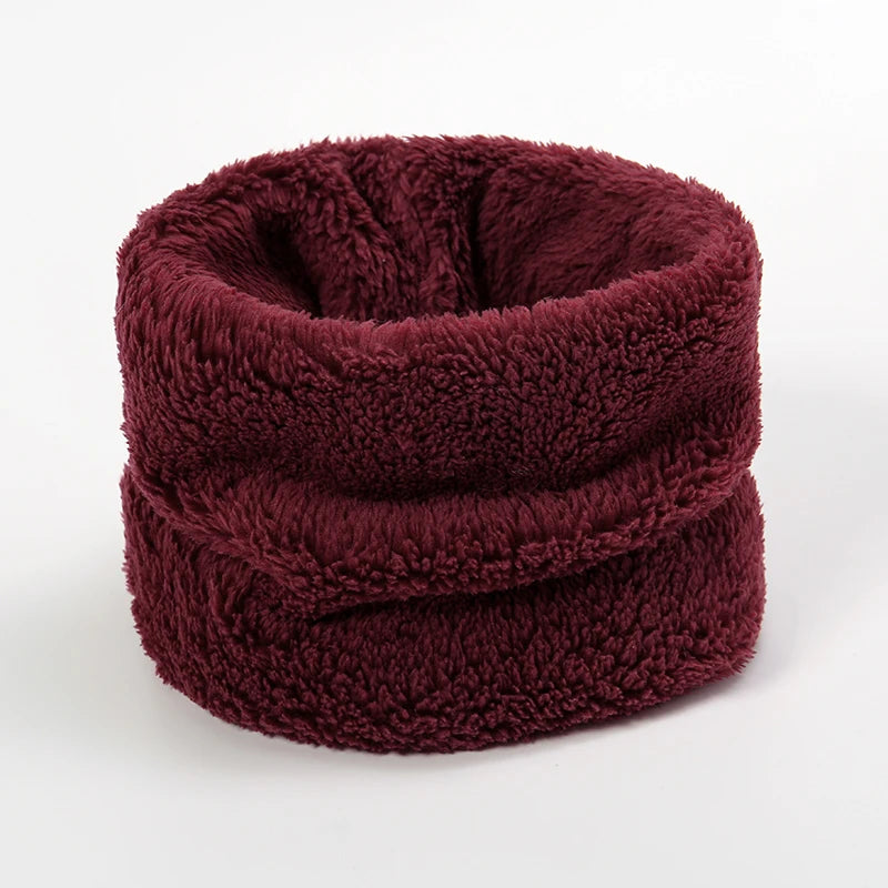 Warmer Kaschmir-Halswärmer Winter – Dickes Fleece-Loop-Schal | Gesichts- & Nackenwärmer | Herren, Damen & Kinder | Outdoor & Sport