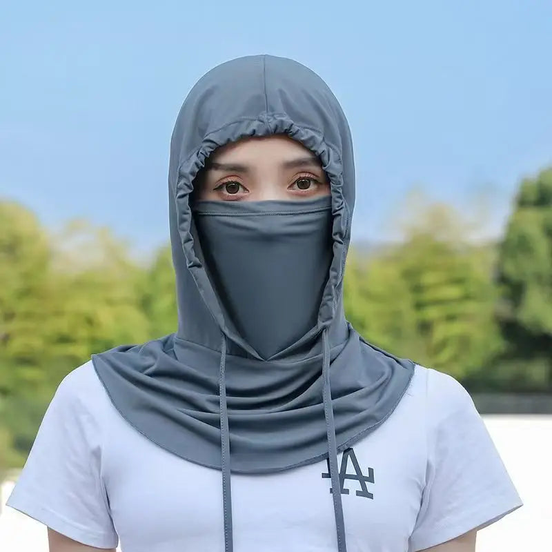 Cagoule Anti-UV Respirante – Masque Visage & Cache-Cou Long | Cyclisme, Moto, Pêche & Randonnée | Homme & Femme