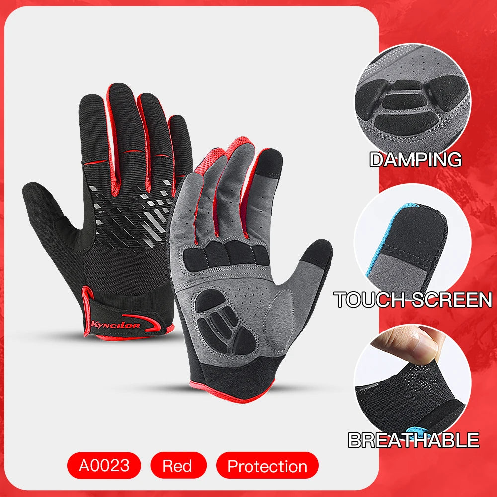 Gants VTT & Cyclisme Tactiles Anti-Chocs – Respirants & Légers | Mountain Bike, Fitness & Sport Outdoor | Printemps Été