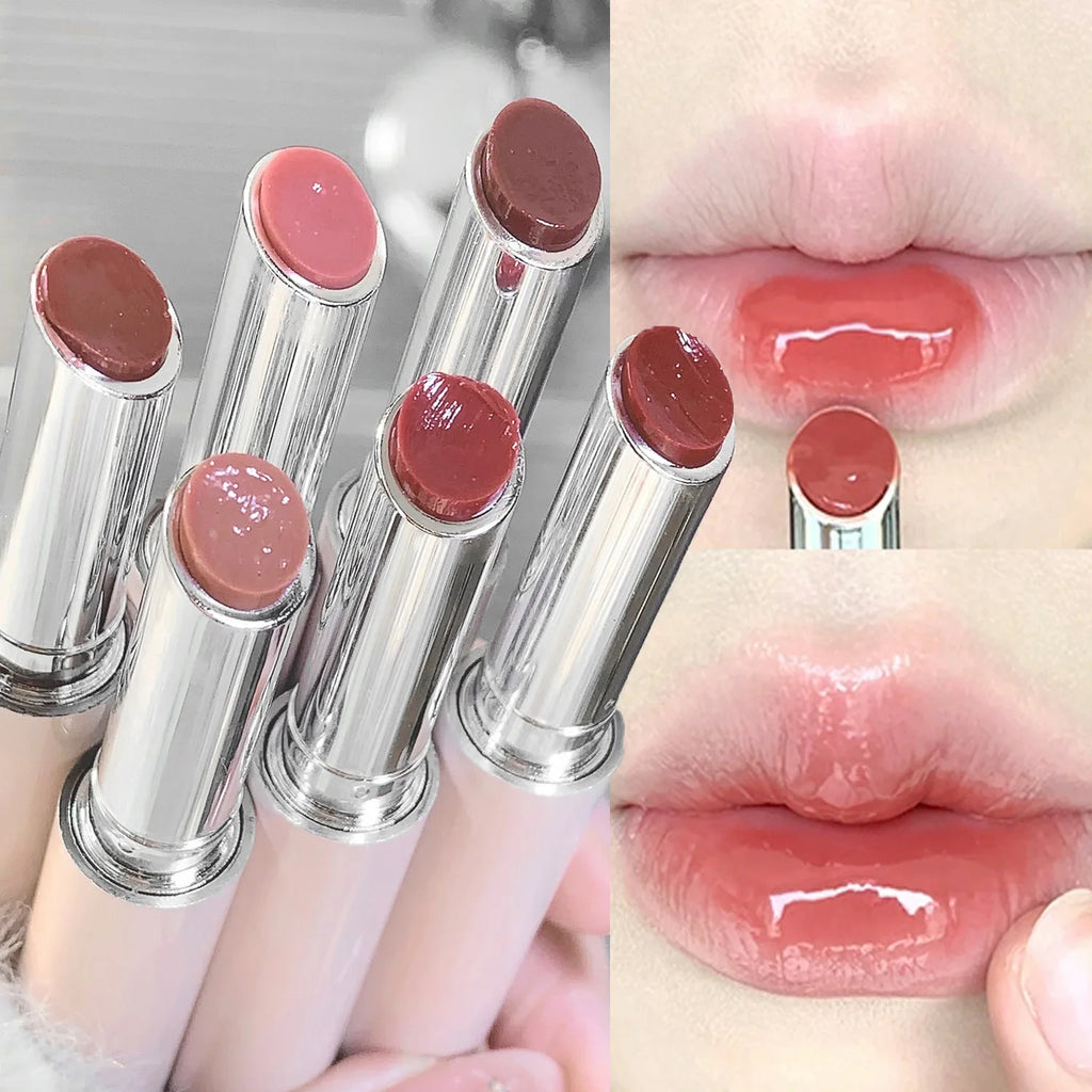 Gloss Jelly Watery Pink – Stylo Lipstick Miroir Hydratant | Maquillage Lèvres Coréen