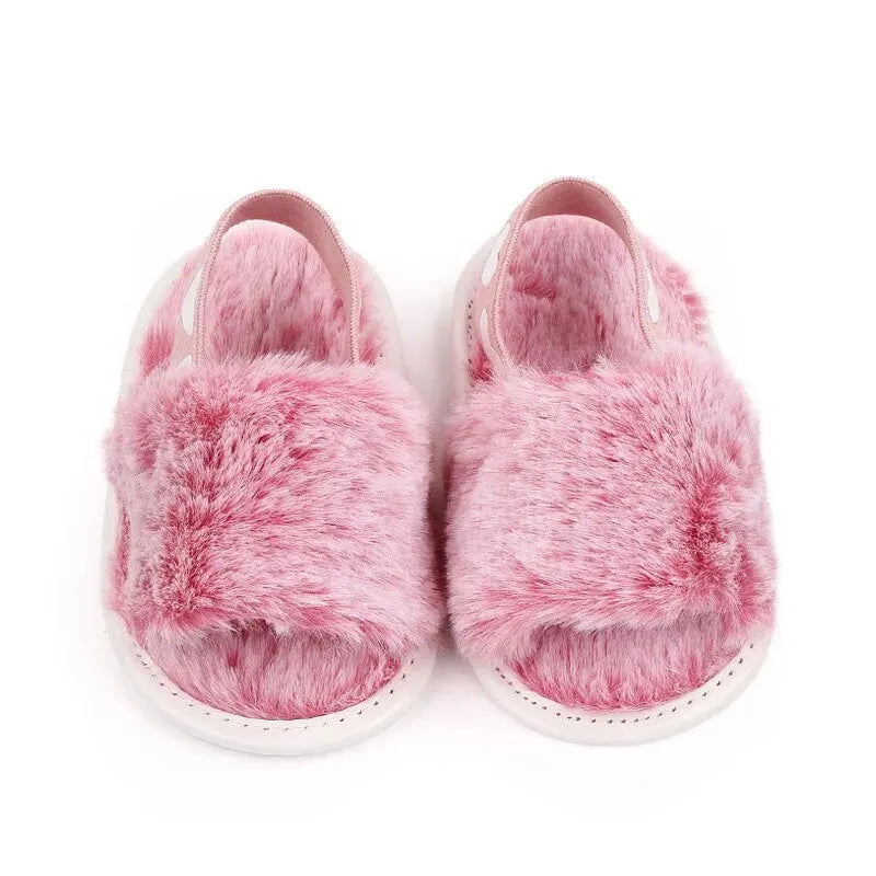 Sandales Bébé Fille Premiers Pas Respirantes Douces – Chaussures Jardin Color Block Mignonne 0-18 Mois