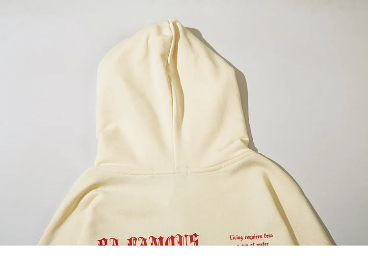 Sweat Homme Hip Hop Oversize Sunset Graphic – Hoodie Coton Harajuku Rétro Streetwear 2025