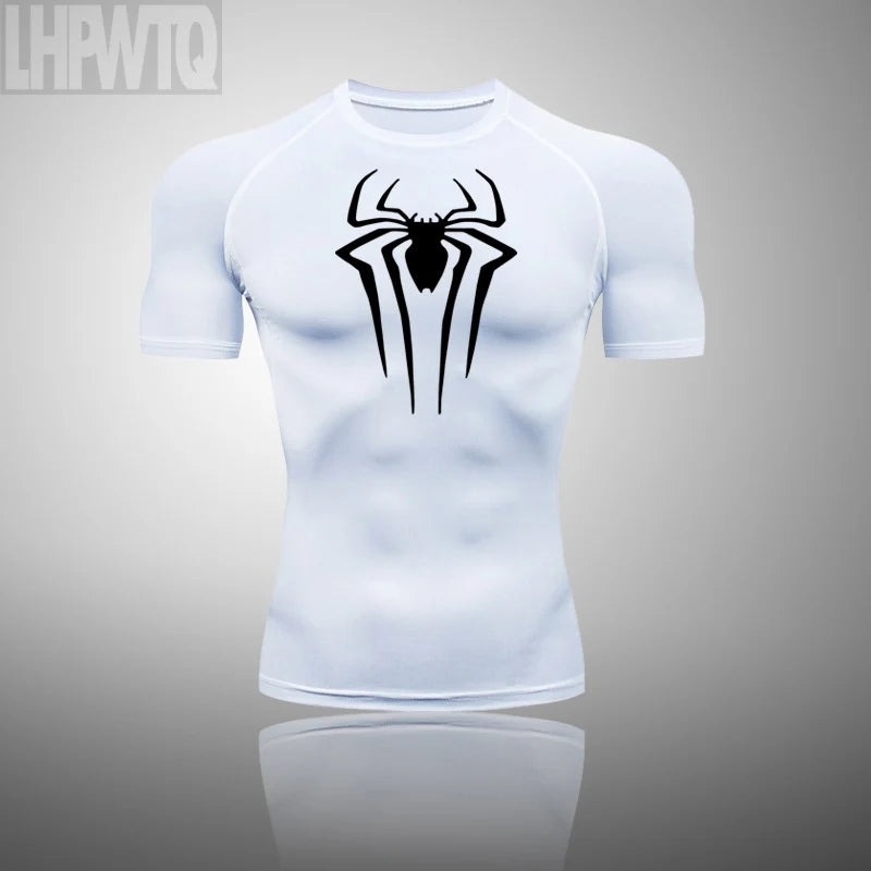 T-Shirt Sport Homme Élastique Séchage Rapide – Col Rond | Musculation, Running & Fitness | Respirant & Gainant